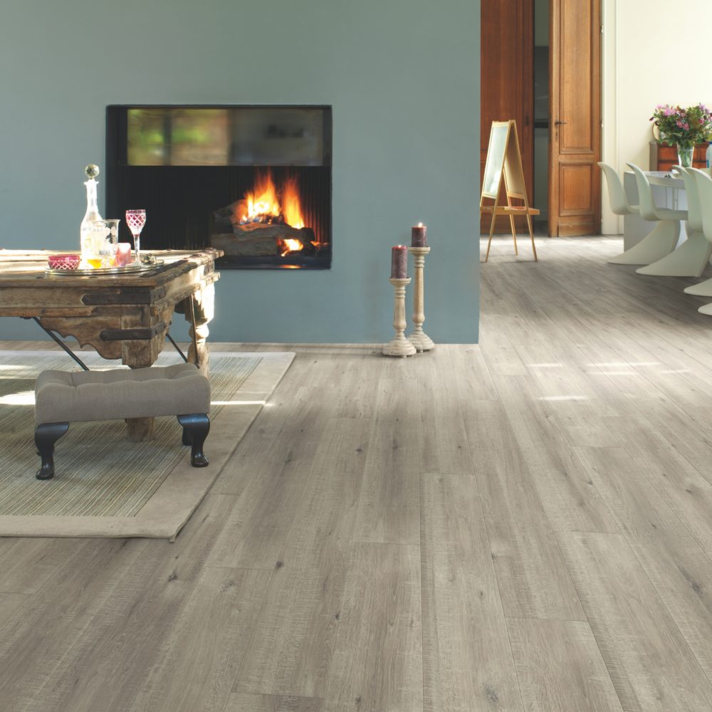 Quickstep Impressive Saw Cut Oak Grey 8mm - Image 3